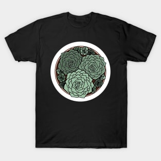 Succulent bowl T-Shirt